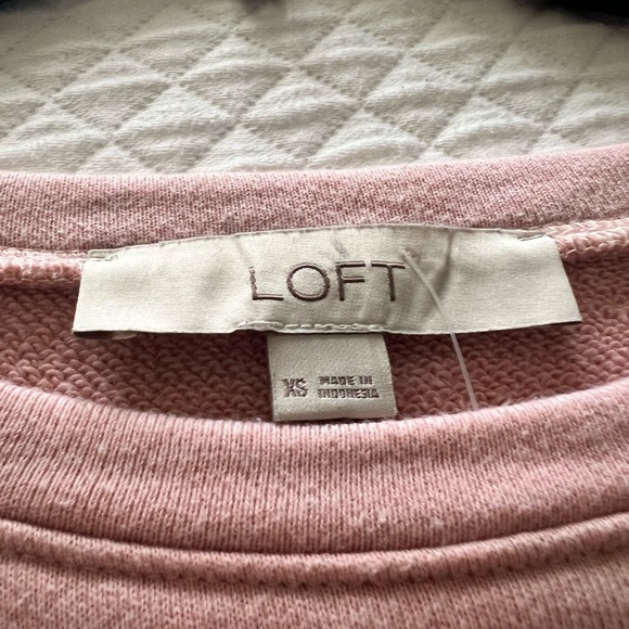 ✨ Ann Taylor LOFT | Flounce Swing Dress in Pink - Picture 4 of 5